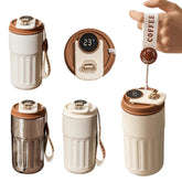 Digital Termoflaske med Intelligent Temperaturvisning – 450ml Rustfrit Stål Drikkeflaske til Varme & Kolde Drikke HEYHEY Worldwide Dropshipping Store